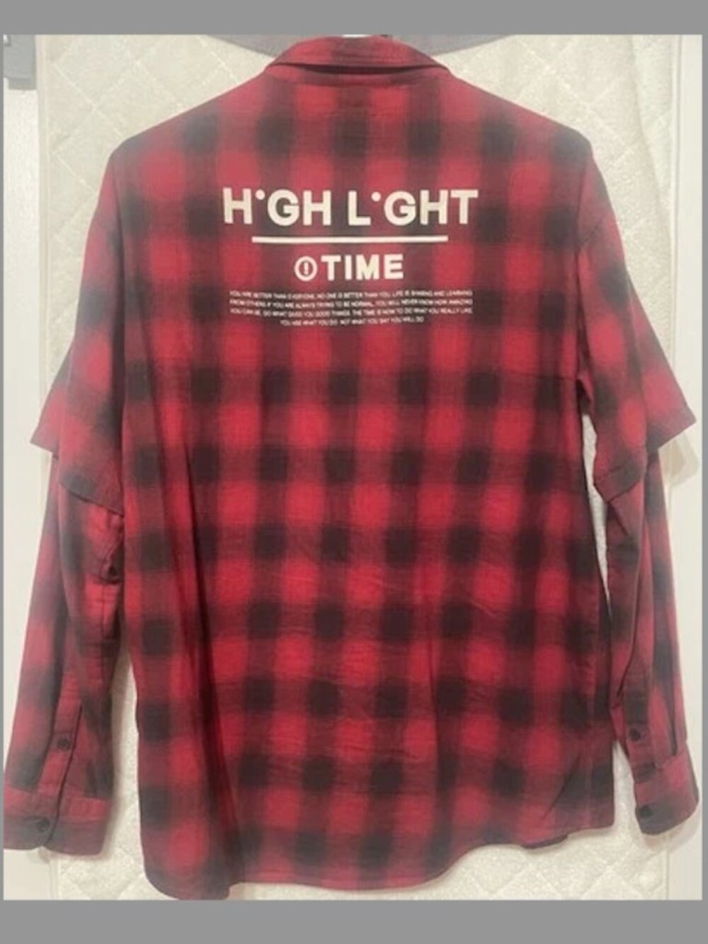 Zara Boys Plaid Shirt Graphic SZ 13-14 Years